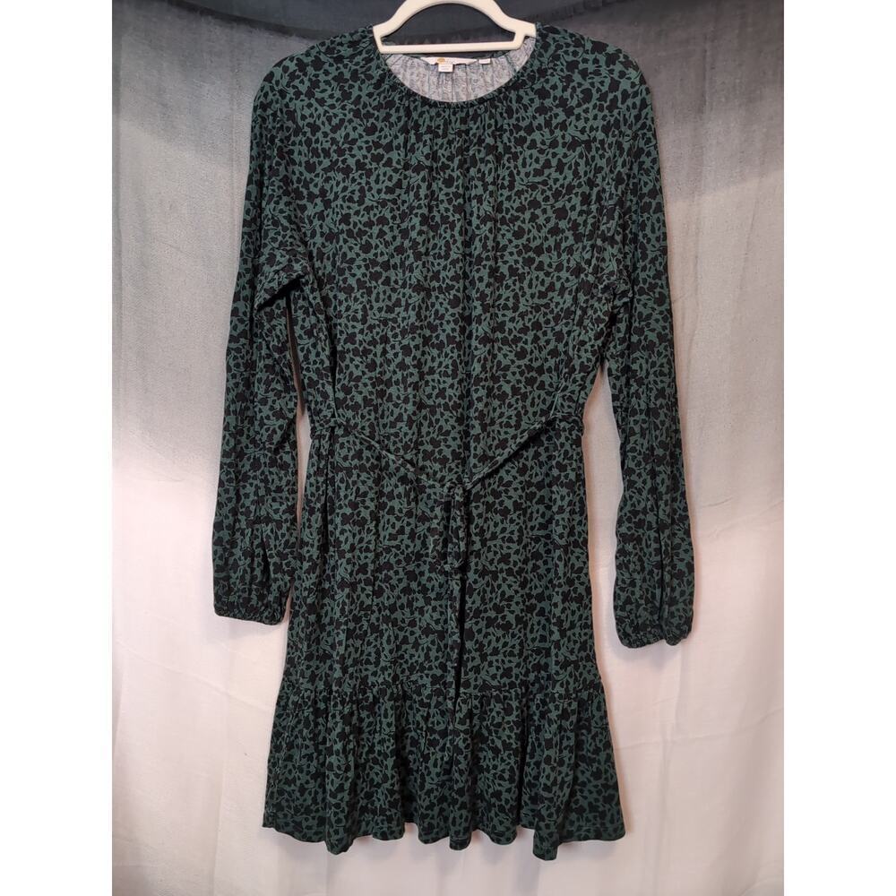 Boden Women's Crew Neck Floral Mini Dress Size 14R(427)